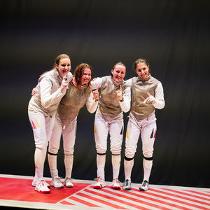 Damen Florett Siegerinnen Team