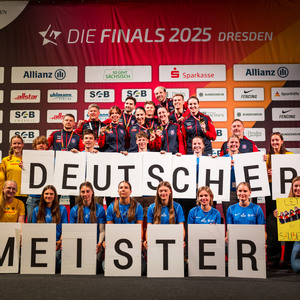 Siegerehrung beim Fechten