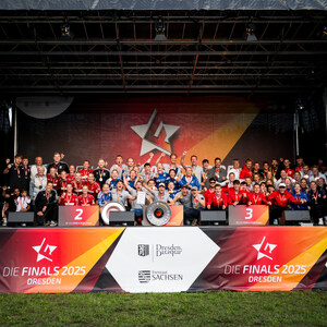 Siegerehrung im Finals-Park