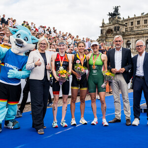 Triathlon Siegerehrung