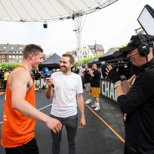 3x3 Basketball während der Finals 2023 Rhein-Ruhr
