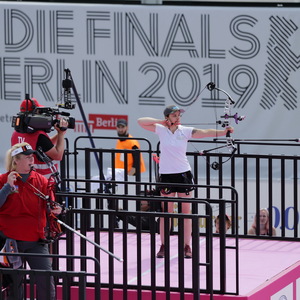 Bogensport während der Finals 2019 Berlin