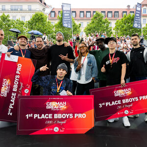 Breaking während der Finals 2025 Dresden
