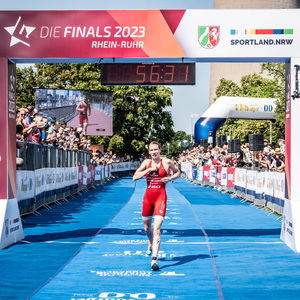 Triathlon während der Finals 2023 Rhein-Ruhr