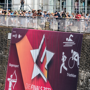 Triathlon während der Finals 2023 Rhein-Ruhr