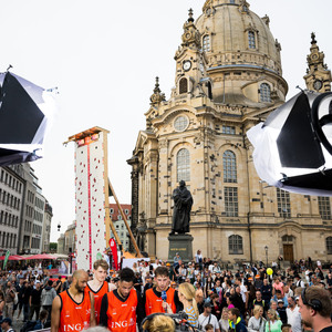 3x3 Basketball während der Finals 2025 Dresden