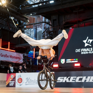 BMX Flatland während der Finals 2023 Rhein-Ruhr