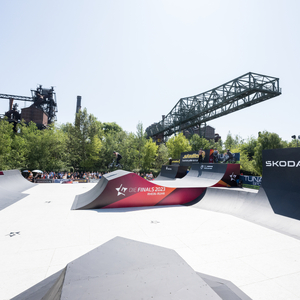 BMX Park während der Finals 2023 Rhein-Ruhr