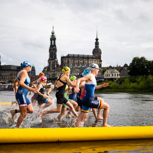 Triathlon bei den Finals 2025 Dresden
