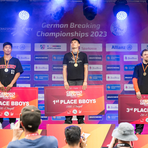 Breaking während der Finals 2023 Rhein-Ruhr