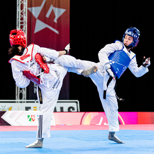 Taekwondo während der Finals 2021 Berlin | Rhein-Ruhr