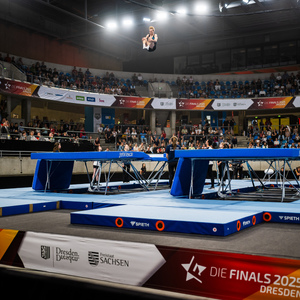 Trampolinturnen bei den Finals 2025 Dresden