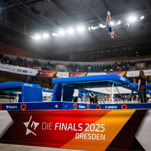 Trampolinturnen bei den Finals 2025 Dresden