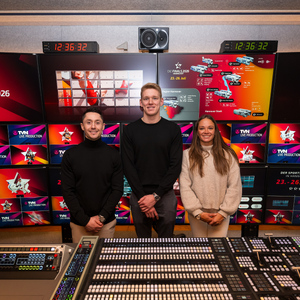 Pressekonferenz „100 Tage vor den Finals 2026 Hannover“ am 14.04.2026 in Hannover, Deutschland.