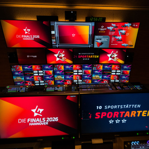 Pressekonferenz „100 Tage vor den Finals 2026 Hannover“ am 14.04.2026 in Hannover, Deutschland.