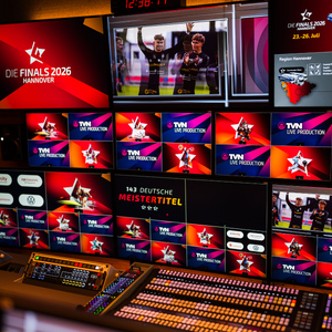 Pressekonferenz „100 Tage vor den Finals 2026 Hannover“ am 14.04.2026 in Hannover, Deutschland.