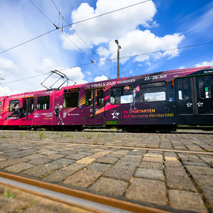 Vorstellung der Stadtbahn für Die Finals 2026 Hannover