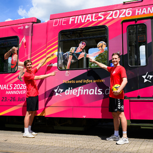 Vorstellung der Stadtbahn für Die Finals 2026 Hannover