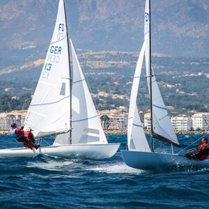 Bei der Regatta
