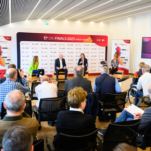 Pressekonferenz am 24. März 2023 - Die Finals 2023 Rhein-Ruhr