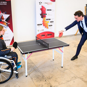 Tischtennisduell