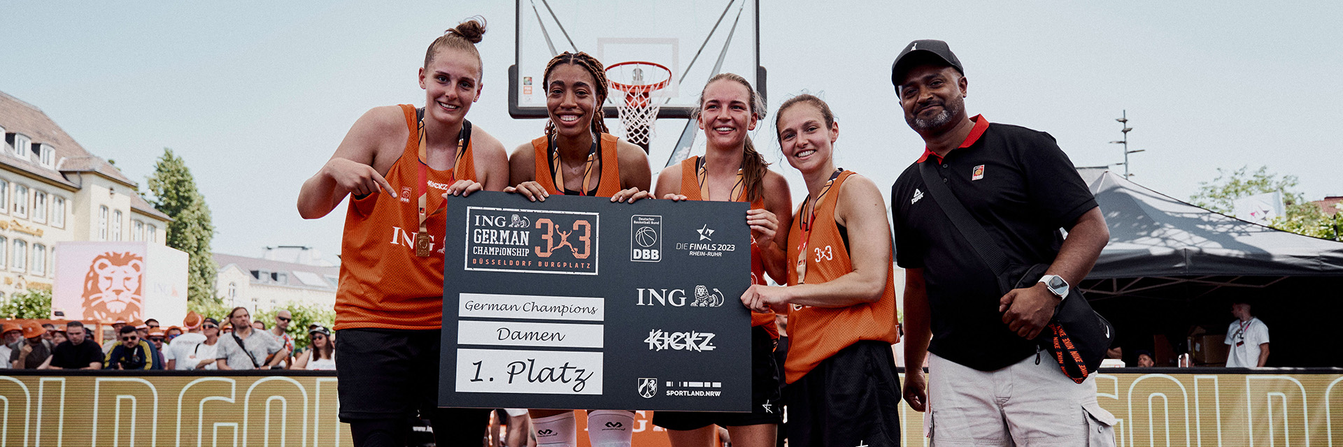  Düsseldorf LFDY  verteidigt 3x3 Basketball-Titel - Varfolomeev erfolgreichste Athletin der Finals Rhein-Ruhr