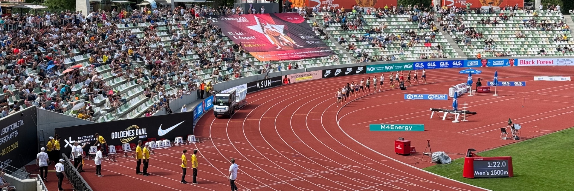 Goldenes Oval im Heinz-Steyer-Stadion – perfekte Generalprobe für die Finals