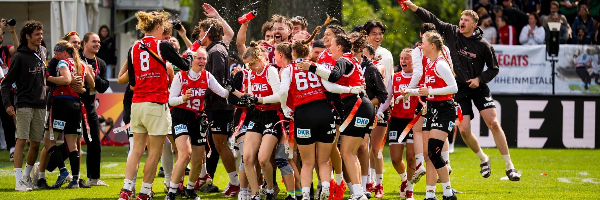 Tag 4 der Finals 2025 Dresden: Augsburg Lions, Malaika Mihambo und der SV Fun-Ball Dortelweil jubeln
