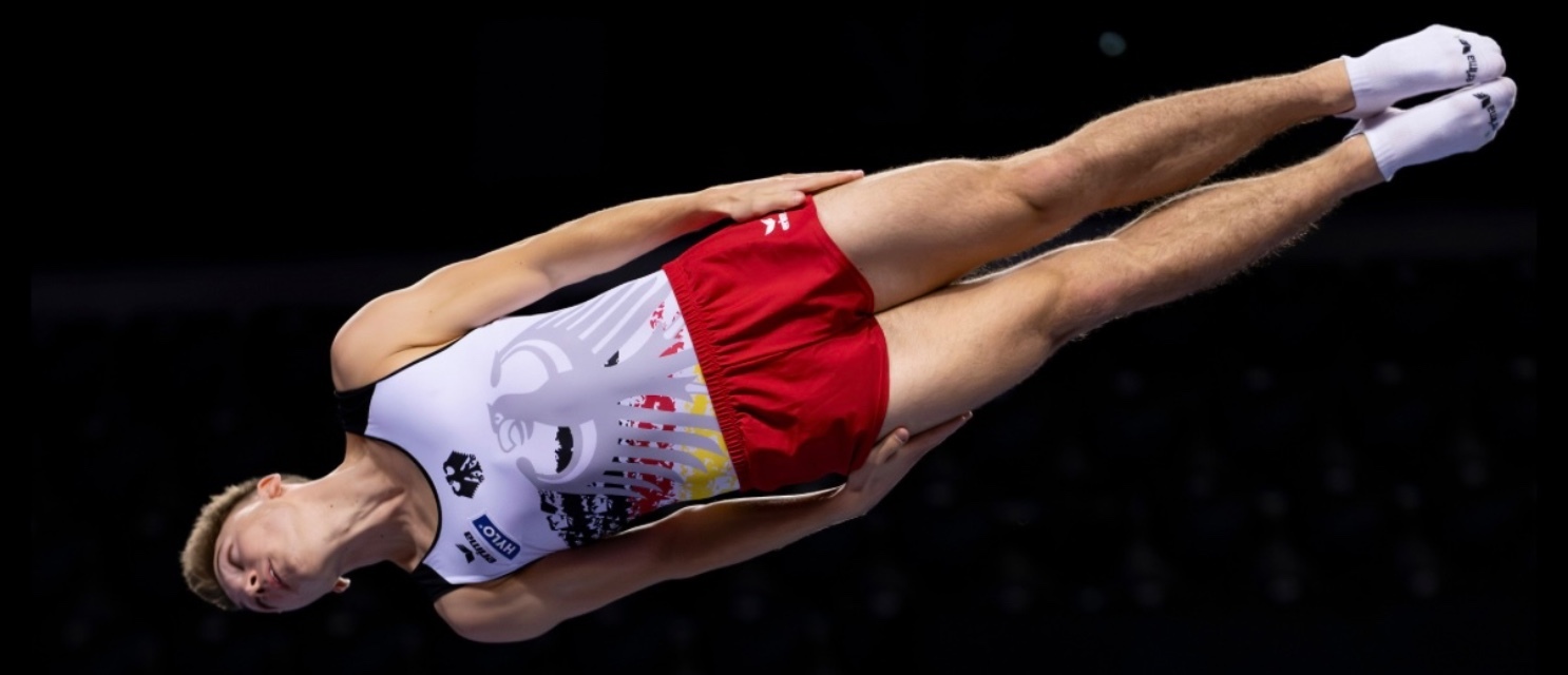 „Ich habe ein paar coole Sachen vorbereitet für dieses Jahr“ Caio Lauxtermann, Weltmeister im Trampolinturnen
