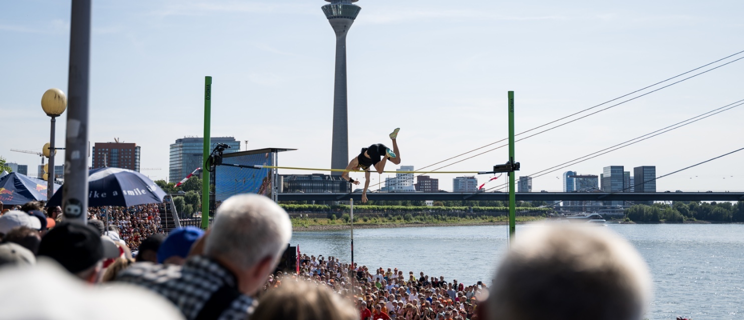 Deutsche Meisterschaften im Stabhochsprung im Rahmen der Finals 2026 am Opernplatz Hannover