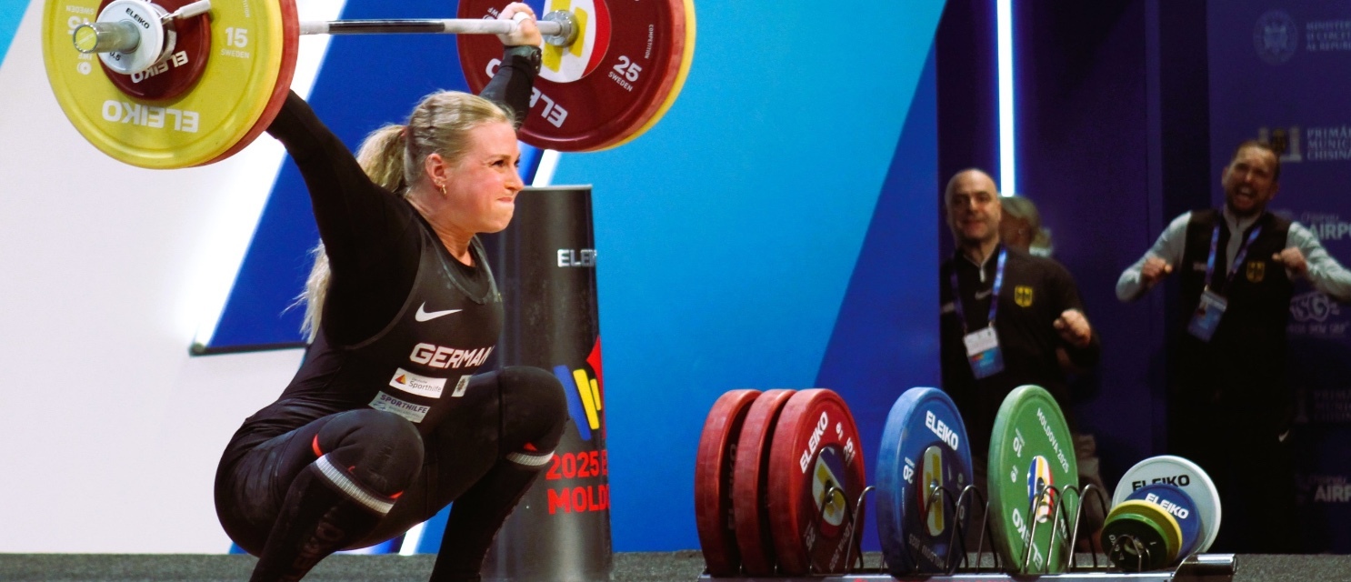 „Für uns ist es ein Riesengewinn, dass wir dabei sind." - Lisa Marie Schweizer, Gewichtheberin
