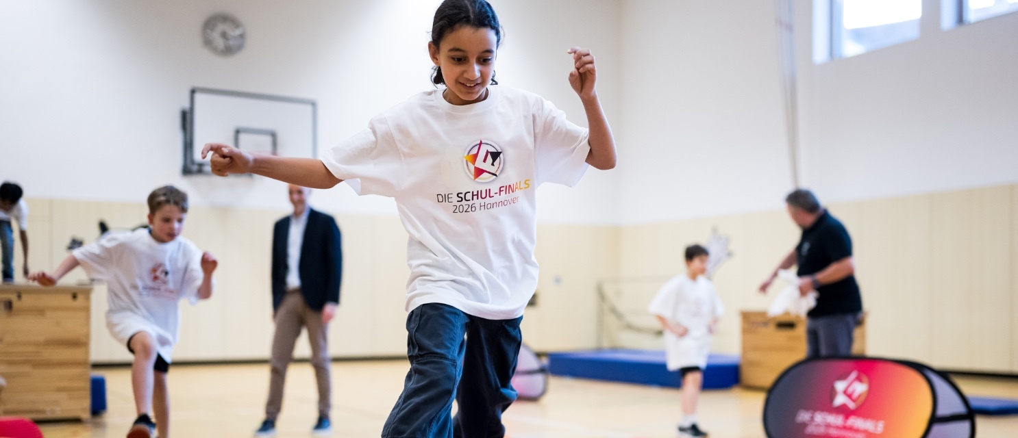 110 Schul-Finals-Tage an 70 Schulen:  Hannover bringt Kinder schon vor den Finals in Bewegung