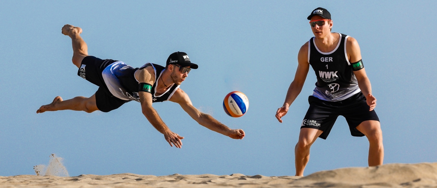 Tickets jetzt im Verkauf: „Die Atmosphäre beim Beach-Volleyball ist einmalig!" Nils Ehlers und Clemens Wickler, Olympia-Silber Beach-Volleyball 