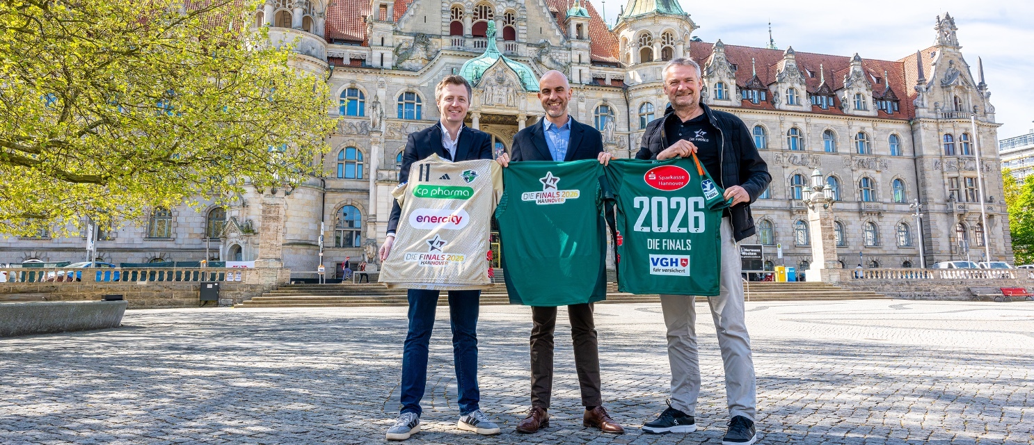 Die Finals und die Hannoveraner Handballer Recken gehen Partnerschaft ein