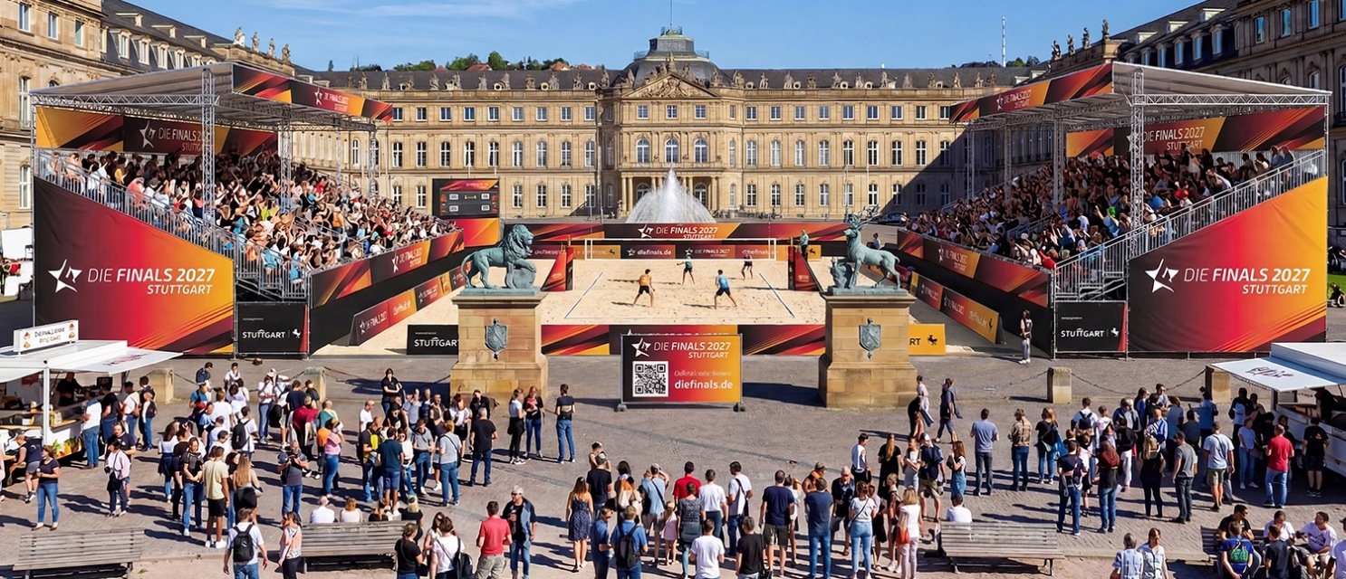 Die Finals 2027 Stuttgart: 16 Deutsche Meisterschaften an neun Sportstätten