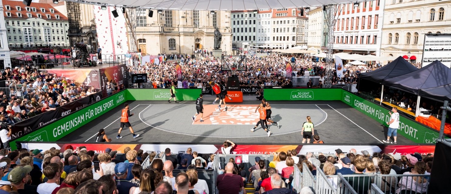 Tickets für 3x3 Basketball im Verkauf