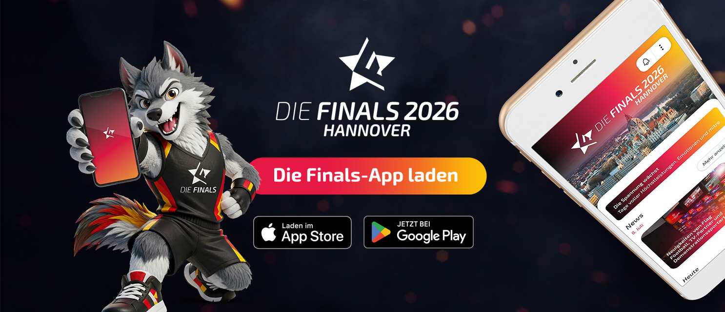 Die Finals-App - alles im Blick