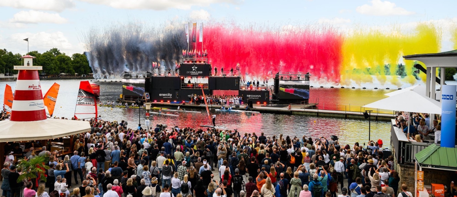 Die Finals 2026 Hannover sind eröffnet – um 17.27 Uhr fiel der Startschuss auf der gemeinsamen Eröffnungsfeier mit dem Maschseefest