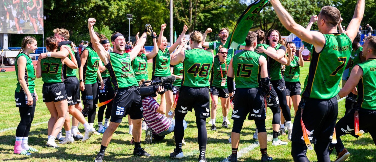 Munich Spatzen siegen nach dramatischen Spielverlauf im Finale vom Flag Football
