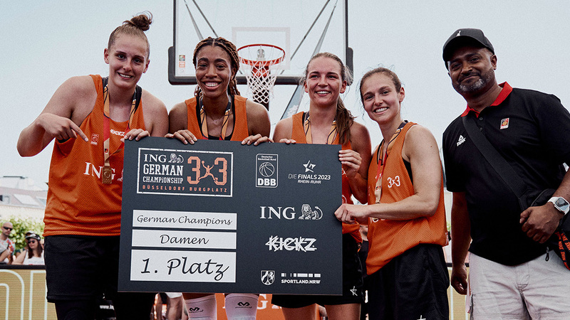  Düsseldorf LFDY  verteidigt 3x3 Basketball-Titel - Varfolomeev erfolgreichste Athletin der Finals Rhein-Ruhr