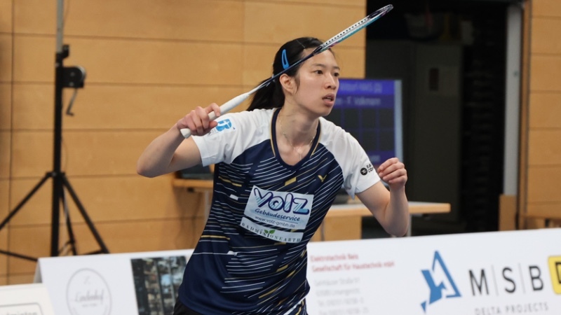 Yvonne Li, Badminton:  „Die meisten europäischen Spitzenspieler sind in Dresden dabei“
